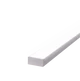 45mm x 15mm Rectangular Aluminium Surface Mounted LED Profile in Black or Silver (DLA4542)