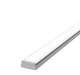 15mm x 6mm Rectangular Aluminium Surface Mounted LED Profile in Black or Silver (DLA1506)