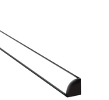 30mm x 30mm Corner Aluminium Surface Mounted LED Profile in Black or Silver (DLA3030)