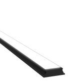 18mm x 5mm Aluminium Recessed LED Profile in Black or Silver (DLA1805)