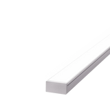 17mm x 7.95mm Rectangular Aluminium Surface Mounted LED Profile in Black or Silver (DLA1708)
