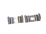 (22.99mm) 17mmx 7.95mm Rectangular Aluminium Winged Recessed LED Profile in Black or Silver (DLA1708-W)