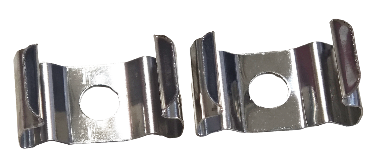 16mm x 13mm Rectangular Aluminium Surface Mounted LED Profile in Black or Silver (DLA1613)
