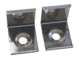 8mm x 8mm Corner Aluminium Surface Mounted LED Profile in Black or Silver (DLA1878)