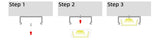 15mm x 6mm Rectangular Aluminium Surface Mounted LED Profile in Black or Silver (DLA1506)