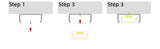 15.3mm x 6.4mm Rectangular Aluminium Surface Mounted LED Profile in Black or Silver (DLA1505)